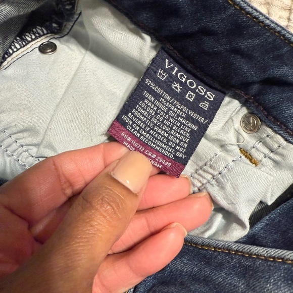 Vigoss Mid-Rise Jeans The Jagger Skinny Size 26 (#233) - Picture 3 of 9